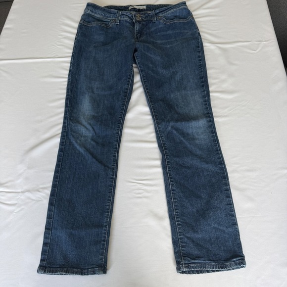 Levi's Denim - Levis 529 Curvy Skinny Leg Jeans Womens 12M Medium Wash Double Button 31 x 32